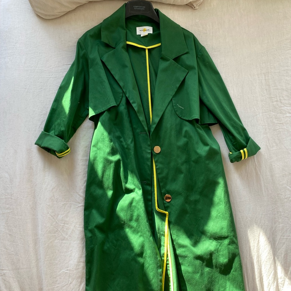 Emerald Make My Lemonade Trench (Boris)